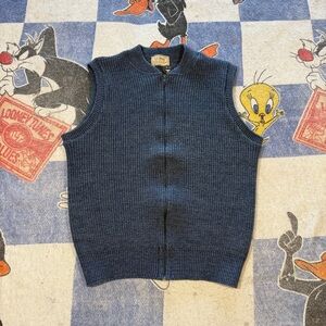 Vintage LL bean knit vest
